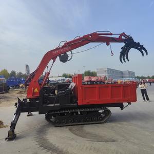 Track Carrier Mini Dumper Crawler en caoutchouc à vendre - Product Image 4