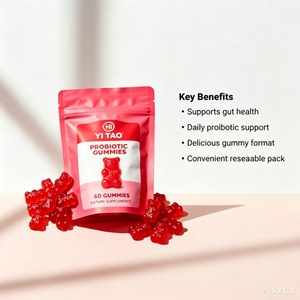 Private Label/OEM Probiotic <b>Little</b> Bear Gummy Bears, <b>red</b> <b>Little</b> Bear gummy bears dietary supplement, for daily digestive health - Product Image 2