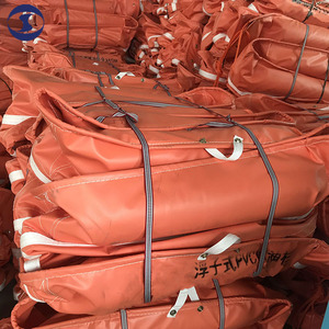 Ventes directes usine de Barrière flottante anti-pollution en PVC, Rideau absorbant pour la récupération d'hydrocarbures en mer - Product Image 2