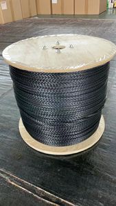 Remolcador de polipropileno PP/PE Hmpe cáñamo metálico núcleo hueco 12mm UHMWPE trenzado Telstra remolque de seguridad cabrestante sintético cuerda de HDPE - Product Image 5