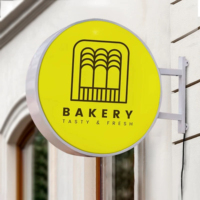 Conception personnalisée de l'éclairage avec logo Boîte à lumière LED murale extérieure de haute qualité pour la publicité avec installation facile à suspendre