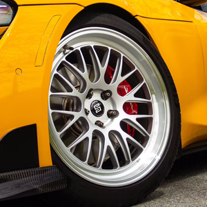 ล้อฟอร์จขอบเว้าลึกสีทอง 6061-T6 ขนาด 19 20 21 22 นิ้ว 5x112 สำหรับ Mercedes C-Class Audi A4 BMW ซีรีส์ 3 - Product Image 2