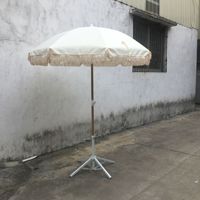 Parapluie solaire automatique droit et à impression personnalisée, grand format, parasol avec frange, protection pour l'extérieur