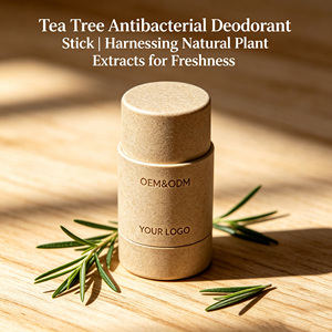 <span class=keywords><strong>Déodorant</strong></span> en stick antibactérien à <span class=keywords><strong>l</strong></span>'<span class=keywords><strong>arbre</strong></span> à thé, formule aux extraits naturels, sûr et doux, approvisionnement en gros sous marque privée - Product Image 5