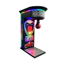 Équipement d'entraînement interactif de boxe pour enfants, machine de jeu de boxe avec notation en temps réel, jeu de boxe pour enfants pour le plaisir en famille