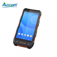 Pemindai PDA Android bertenaga industri dengan pembaca kode batang 2D, RAM 4GB ROM 64GB, NFC & PSAM opsional