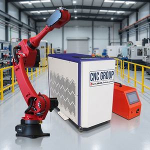 Bras de robot de soudage laser multi-articulations 6 axes 1,5 kW, équipement de soudage industriel pour la fabrication d'acier allié - Product Image 1