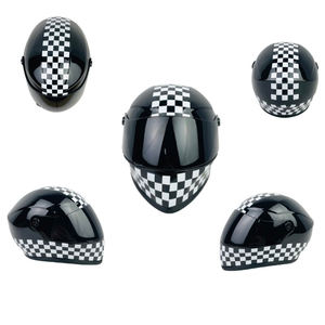 Casco Integral de Motocicleta para Mascotas, Diseño Retro de Oso, ABS, Nuevo, Circunferencia de Cabeza de 33 cm - Product Image 4