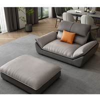 Canapé Sectionnel Modulaire de Luxe en Tissu Microfibre, Design Moderne, Forme en L, pour Salon