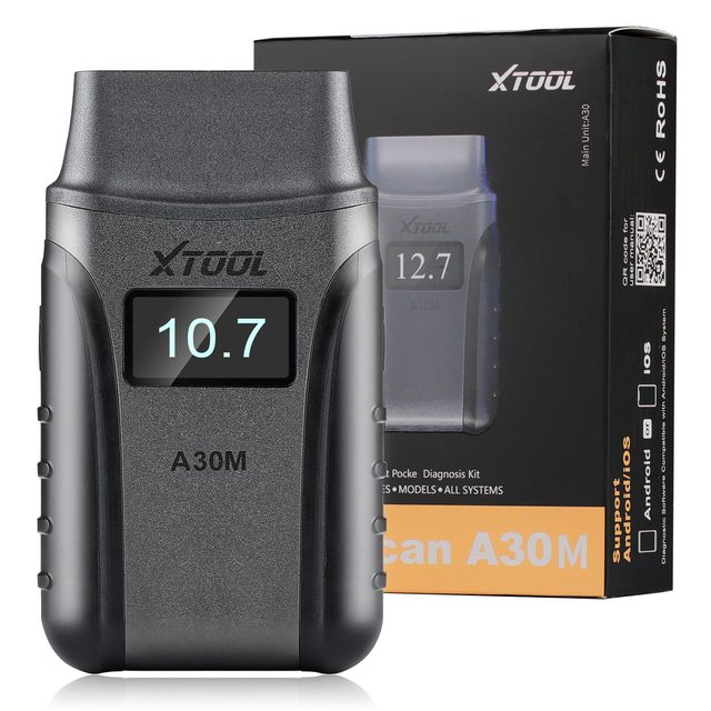For XTOOL A30M OBD2 Full System Diagnostic Tool Bi-Directional Control Scanner with 2 Years Warranty Android & Car Code Reader