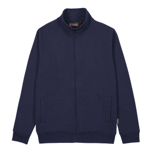 SOTRA Blue <b>Full</b> <b>Zip</b> Sweatshirt Size S Cotton Terry Anti-Wrinkle Embroidered Solid <b>Zip</b>-<b>Up</b> <b>Hoodie</b> Printed Design XXS XS XL XXL - Product Image 1