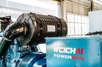 Grupos electrógenos diésel súper silenciosos e insonorizados de 300KW, 500KVA, 550KW, 600KW, 625KW, de bajo consumo, en stock para emergencias residenciales