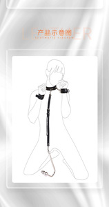 SM 대체 섹스 세트 바인딩 칼라 남성과 여성 커플 성인 제품 - Product Image 5