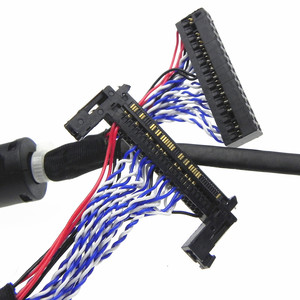 Fabrieksgemaakte JAE FI-RE51 0,5 mm LVDS-kabel met connectoren aan beide uiteinden, display-signaalkabel voor embedded apparatuur, touchscreen LCD-scherm - Product Image 5