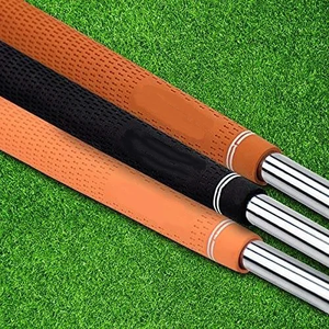 Poignées de <span class=keywords><strong>golf</strong></span> en caoutchouc velours Tour Pro toutes saisons, antidérapantes, haute performance, avec logo personnalisé, tailles standard, mi-taille et jumbo, en vente - Product Image 4