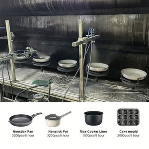 Cuisinière antiadhésive haute température Sun Glory Poêle à frire antiadhésive en céramique à revêtement antiadhésif Ligne de production d'ustensiles de cuisine - Product Image 3