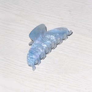 مشبك شعر YJL رائج البيع بلون لؤلؤي وردي وأزرق، حجم كبير 10 سم، مشبك شعر بلون صلب مخصص للنساء - Product Image 3