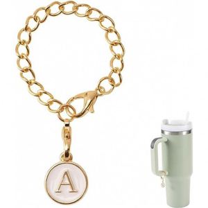 Accessoires de décoration personnalisables pour tasses, gobelets et bouteilles d'eau : Lettres, chiffres, noms, pendentifs et porte-clés - Product Image 6