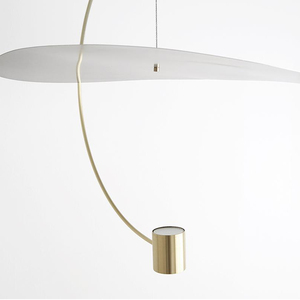 Moderno arte especial diseño luz villa hotel decoración 12w de moda colgante de oro de lámpara - Product Image 2