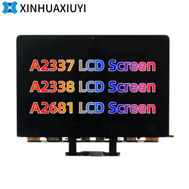 Hot Sale 13.3 Inch Screen A2337 A2338 A2681 LCD Screen for MacBook Air M1M2 Pro Retina Glass Only EMC3598 2022 Display Panel