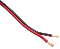 Câble de haut-parleur en aluminium plaqué cuivre CCA 16ga à 2 conducteurs, bobine parallèle, fil audio isolé en PVC, amplificateur, home cinéma