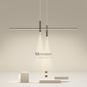 Lampada a sospensione minimalista nordica moderna semplice <span class=keywords><strong>tavolo</strong></span> <span class=keywords><strong>da</strong></span> <span class=keywords><strong>pranzo</strong></span> bancone Bar luce a sospensione Design creativo e unico lampadario - Product Image 1