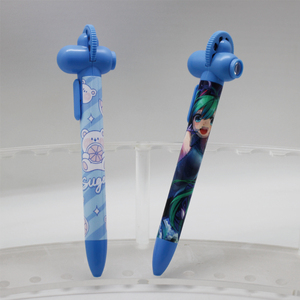 Châu Âu Hot Bán sáng tạo 8-hình ảnh chiếu bút bi màu in ABS nhựa thân thiện với môi văn phòng phẩm cho văn phòng trường - Product Image 2