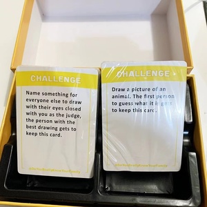 Tarjetas de Juego de <span class=keywords><strong>Beber</strong></span> <span class=keywords><strong>para</strong></span> Adultos con Impresión a Todo Color Personalizada - Juego de Mesa Portátil <span class=keywords><strong>para</strong></span> Fiestas - Product Image 6