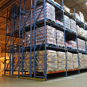 מערכת אחסון מחסן תעשייתי מתלה כפול עמוק מתלה משטחים מתכווננת מדפים פלדה הגנה בפני קורוזיה - Product Image 6