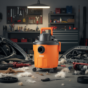 Aspiradora en seco y húmedo Vevor de 18L y 1200W, aspiradora eléctrica para taller, coche, garaje, pelo de mascotas, limpieza de alfombras con boquilla para rincones. - Product Image 2