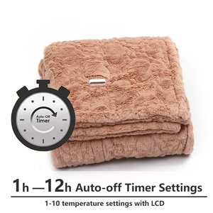 Couverture électrique personnalisée US EU UK AU pour <span class=keywords><strong>lit</strong></span>, chauffage rapide, couverture chauffante électrique, sécurité domestique - Product Image 3