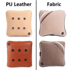 Almohada de masaje vibratorio automático recargable, cojín eléctrico inalámbrico con Cable USB para viajes - Product Image 2