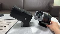 Nouvel arrivage Système Android 720p HD WIFI 4K Produits de cinéma maison Hologramme LCD Projecteur intelligent avec manuel d'utilisation
