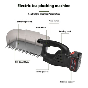 <span class=keywords><strong>Taille</strong></span>-haie sans fil électrique Portable Machine de cueillette de thé en plein air avec Rotor coupe Tech bricolage batterie au Lithium petite <span class=keywords><strong>taille</strong></span> - Product Image 4