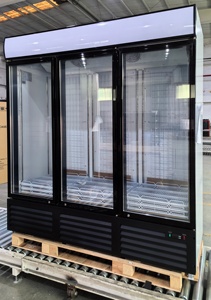 Exhibidor Refrigerado para Bebidas ETL Lg, Exhibidor de Vidrio para Coca Cola, Enfriador con Ventilador y Ruedas - Product Image 6