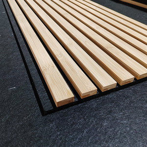 Akupanel North America 2400*600 <strong>Sound</strong> <strong>Proof</strong> Wall Slat Wood Nature Veneer Acoustic Wood Slatted Wall Acoustic <strong>Panels</strong> for Interior - Product Image 3