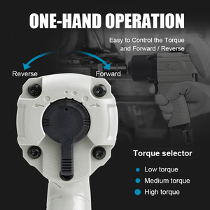 RONGPENG R916 بوصة سيارة إزالة الجوز قوية عالية العزم 1100N.<span class=keywords><strong>m</strong></span> مفتاح تأثير هوائي دائم مسدس تأثير هوائي - Product Image 5