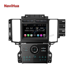 Navihua Android Car DVD Player Audio <b>Stereo</b> GPS Navigation <b>System</b> Car Radio Multimedia for Tesla Style Ford Taurus 2010 - Product Image 4