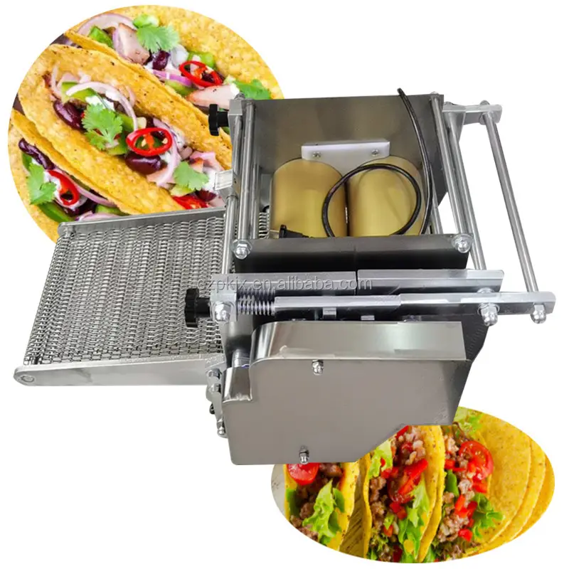 Tự động công nghiệp tốt nhất thương mại một điện tacos Ngô chip bột Tortilla các nhà sản xuất máy làm thiết bị để bán