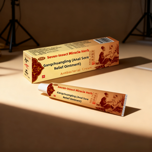 Extrait de plante crème hémorroïde douce sans hormones pour peau sensible soins périanaux régulation des hémorroïdes chroniques - Product Image 4