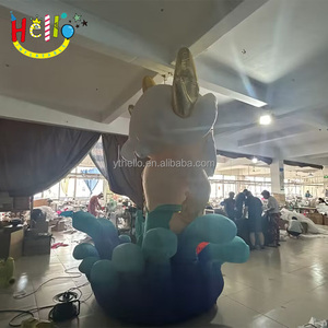 Inflatable phim hoạt hình mô hình Inflatable biển Vua Inflatable Neptune với cây đinh ba - Product Image 6