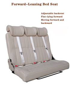 Canapé-lit pliant en cuir réglable sur mesure pour camping-car et motorhome, vente en gros d'usine AutoLiuma - Product Image 4