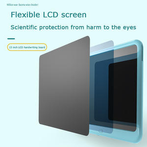 Tablero de escritura a mano <span class=keywords><strong>LCD</strong></span> para niños de 15 pulgadas, tablero de escritura electrónica, tablero de borrador flexible, tablero de graffiti, tablero de dibujo - Product Image 3