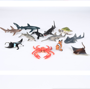 Juego de Figuras de Animales Marinos Giraffe ELF Ocean Sea World, Juguetes de Plástico para Niños de 3+ Años, Juego Educativo Unisex - Product Image 2