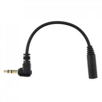 Câble adaptateur de microphone TRRS vers TRS compatible avec caméra DSLR jack 3.5mm, PC, micro sans fil, ordinateur portable, la plupart des prises audio 3.5mm