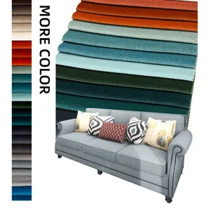 OKL24118 contemporaneo moderno tessuto per la casa foil mosha velluto tappezzeria antigraffio tessuto blu scuro per divano verde