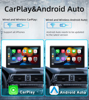 Écran Carplay 9 pouces Carplay & Android Auto Moniteur de voiture sans fil Écouter de la musique tout en naviguant FM pour un son stéréo de voiture d'origine