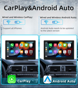 Màn hình Carplay 9 inch, hỗ trợ Carplay & Android Auto không dây, xem nhạc và dẫn đường cùng lúc, FM, dành cho âm thanh dàn âm thanh xe hơi nguyên bản - Product Image 6