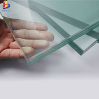 Suelo de vidrio templado laminado, precio de suelo de vidrio templado