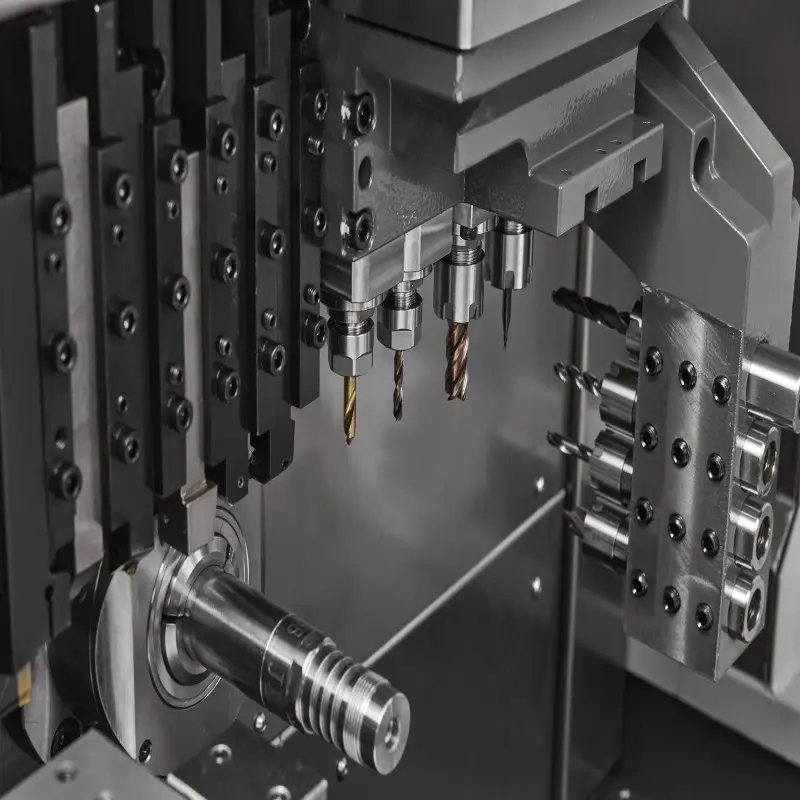 銅材料を処理するための高剛性CNC旋盤傾斜ベッドSM-830軸CNC旋盤